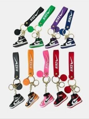 BIN Silicone Sneaker Keychain New Winner Choice Choose 1